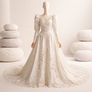 Vintage Wedding Dress Women's Size 6